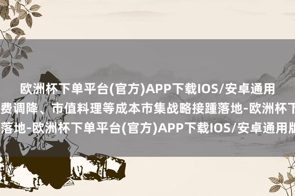 欧洲杯下单平台(官方)APP下载IOS/安卓通用版/手机版跟着分成手续费调降、市值料理等成本市集战略接踵落地-欧洲杯下单平台(官方)APP下载IOS/安卓通用版/手机版